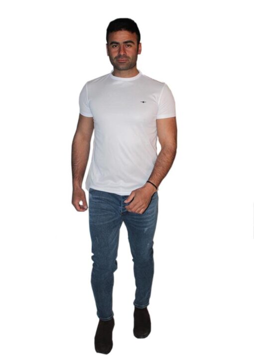 Erkek Basic Sport T-shirt Tony- Beyaz