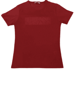 Ön Beden Baskılı T –shirt – Kırmızı